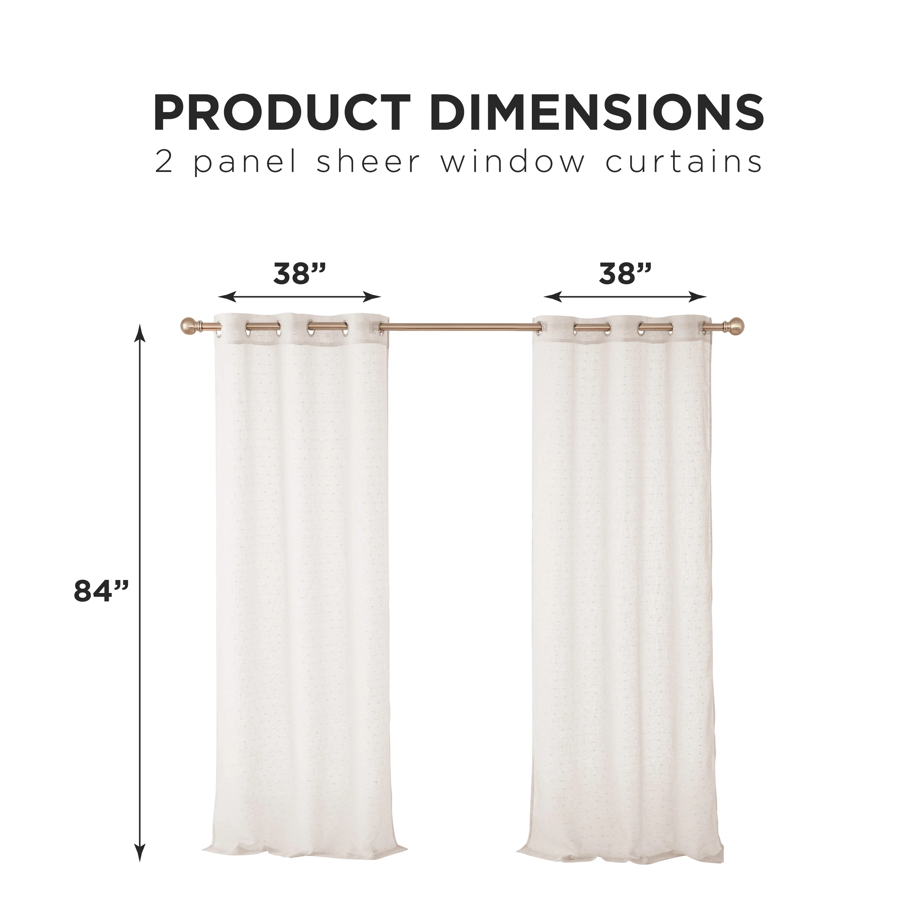 Aurora Sheer Window Curtain - Image 5