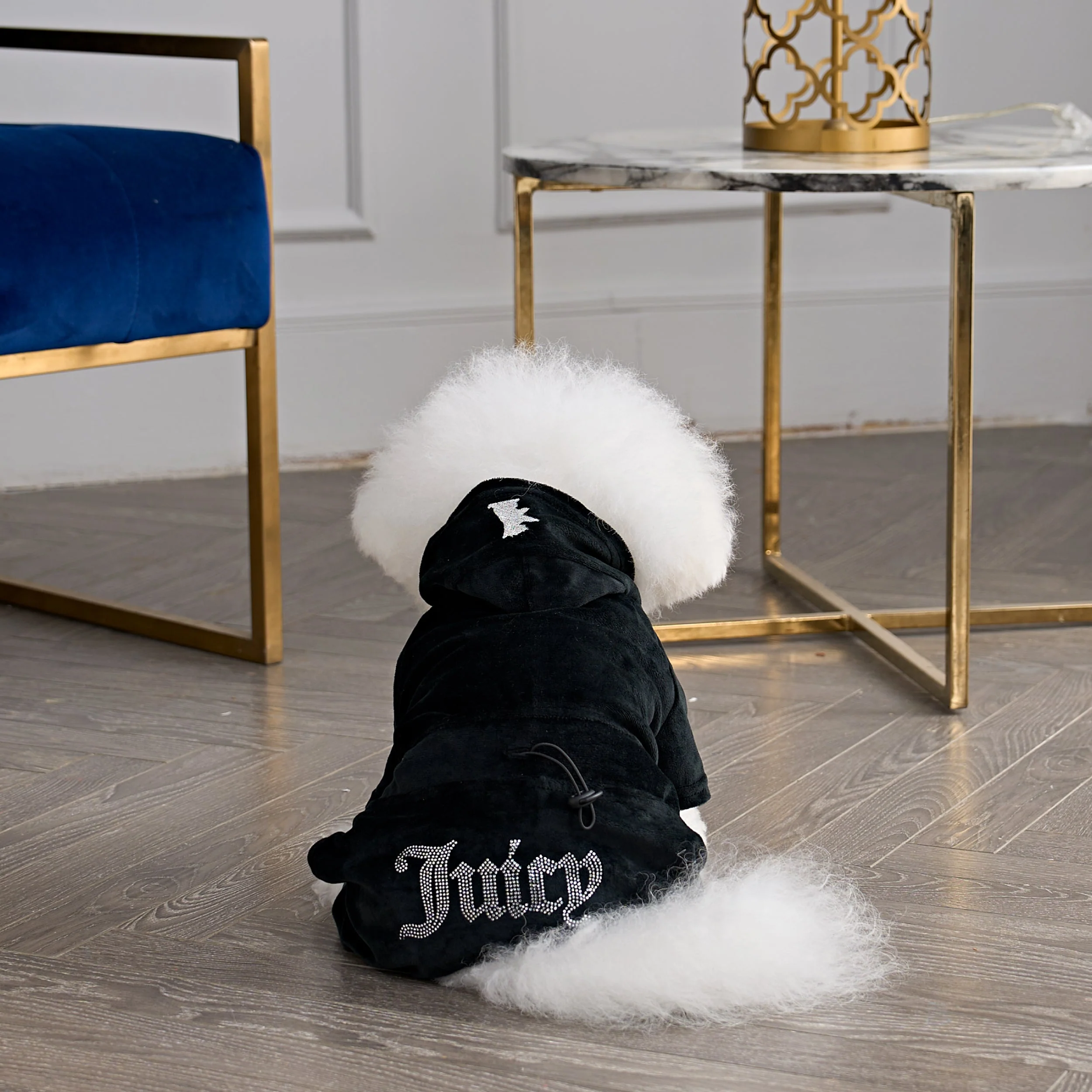 Bling Velour Pet Tracksuit - Image 2
