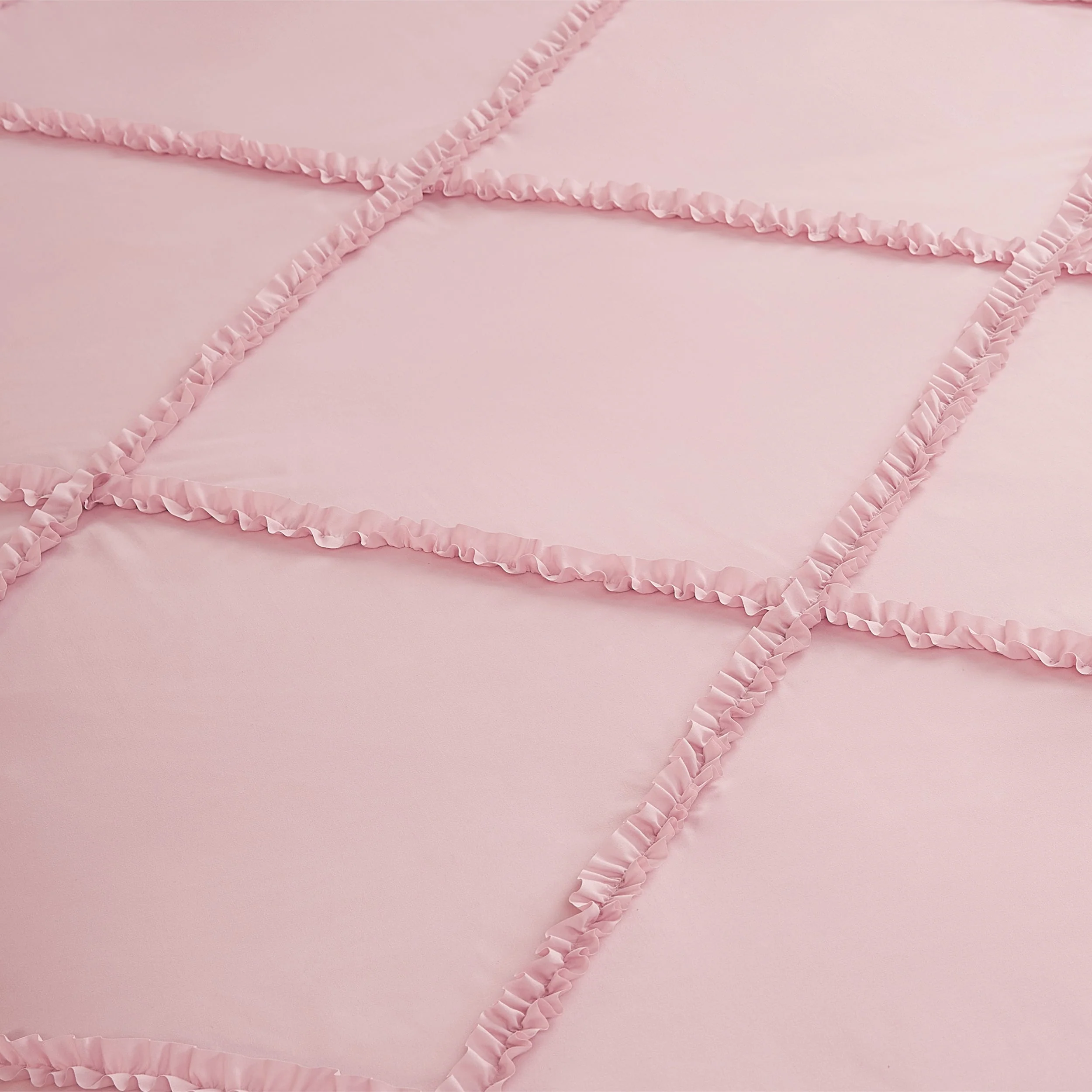 Diamond Ruffle Comforter Set - Image 5