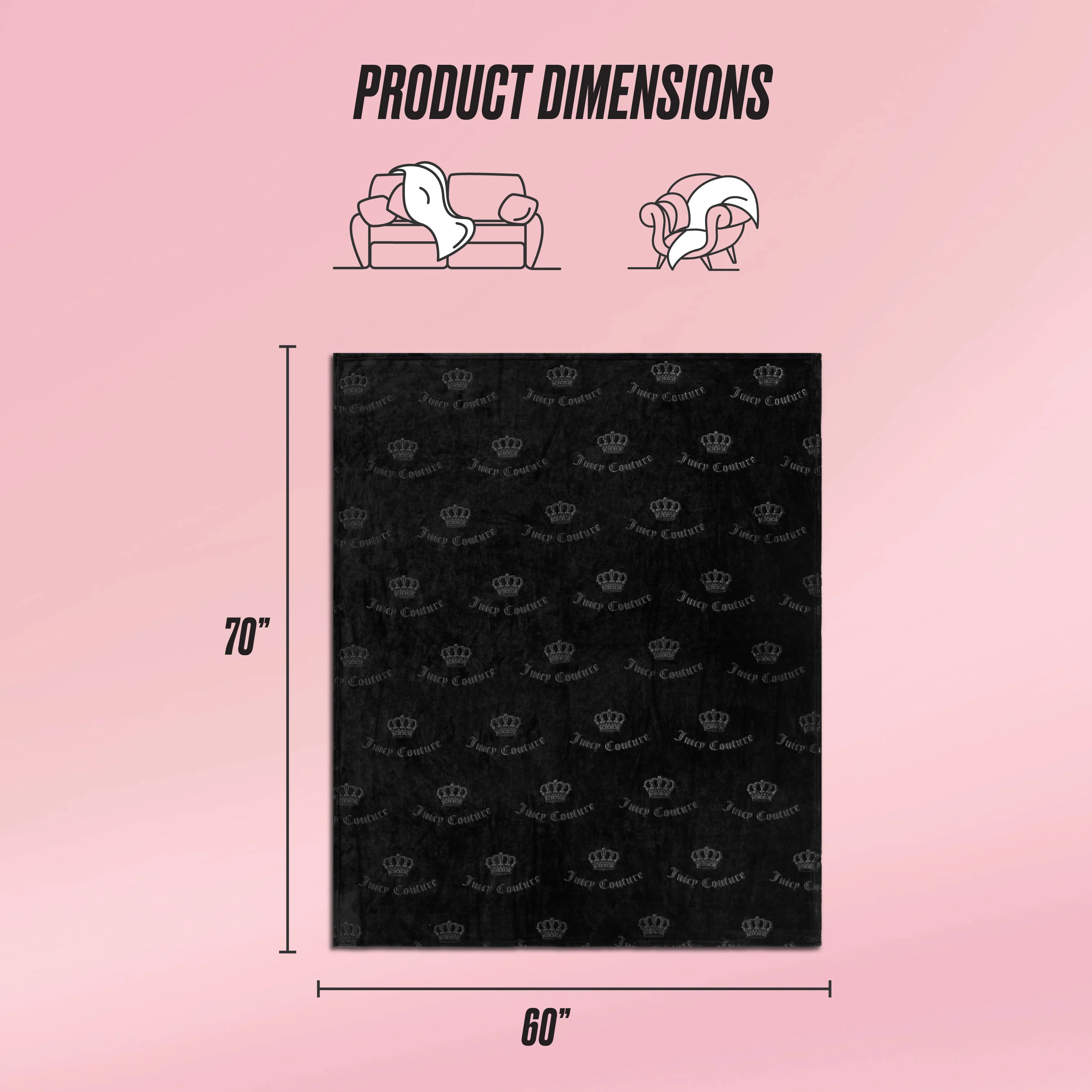 Embossed Plush Oversized Throw Blanket - Image 2