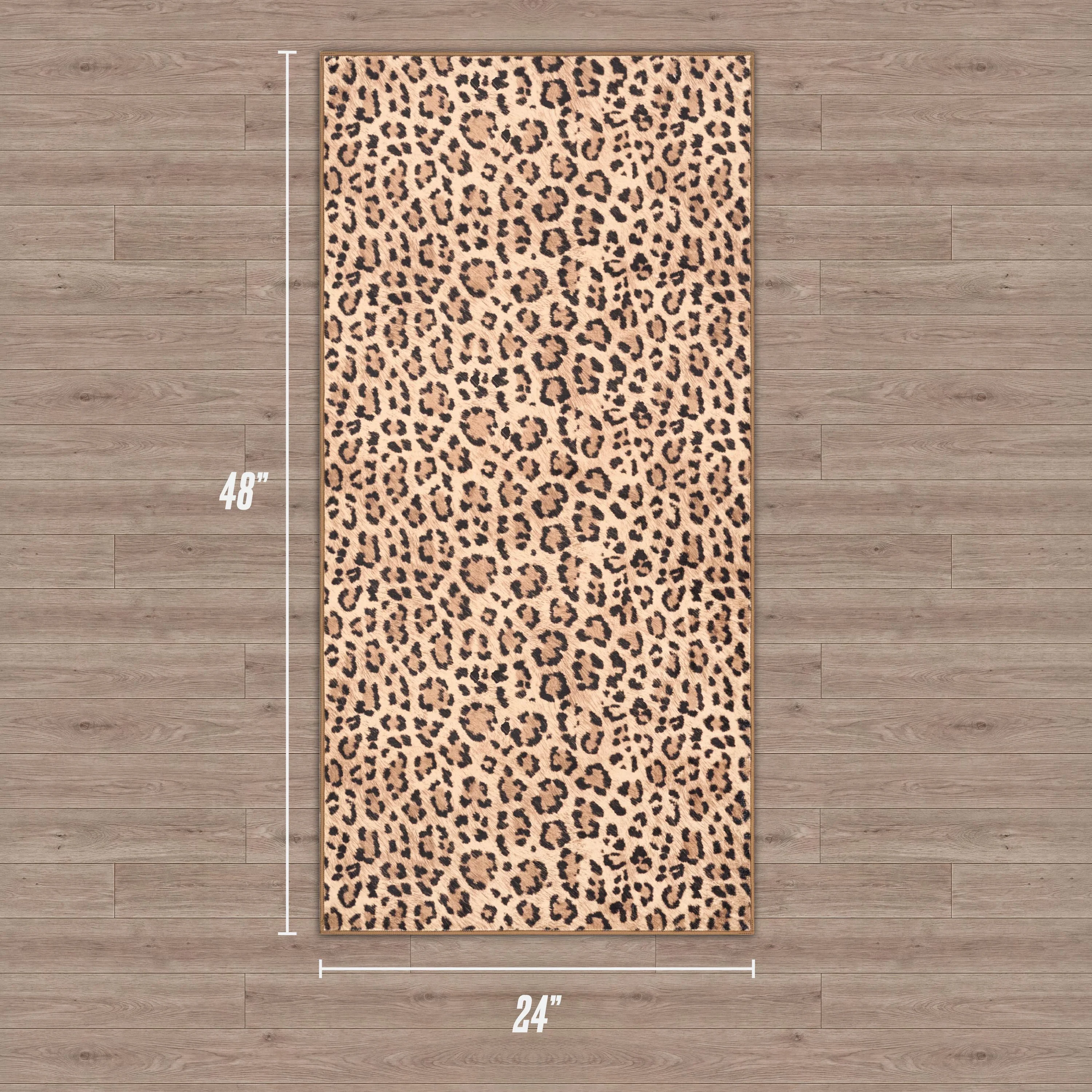 Finely Washable Rug, 2' x 4' - Image 3
