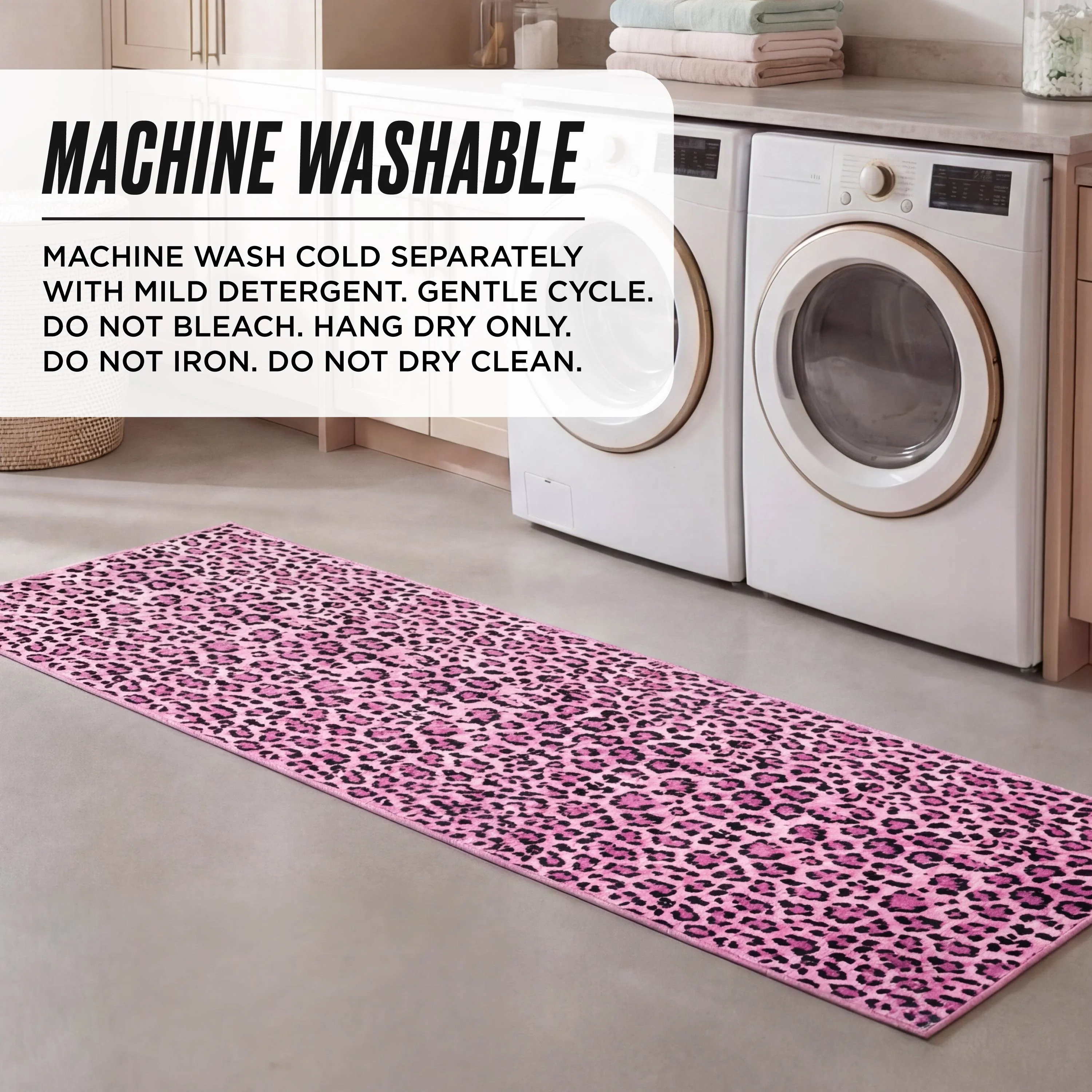 Finely Washable Rug, 2' x 6' - Image 5