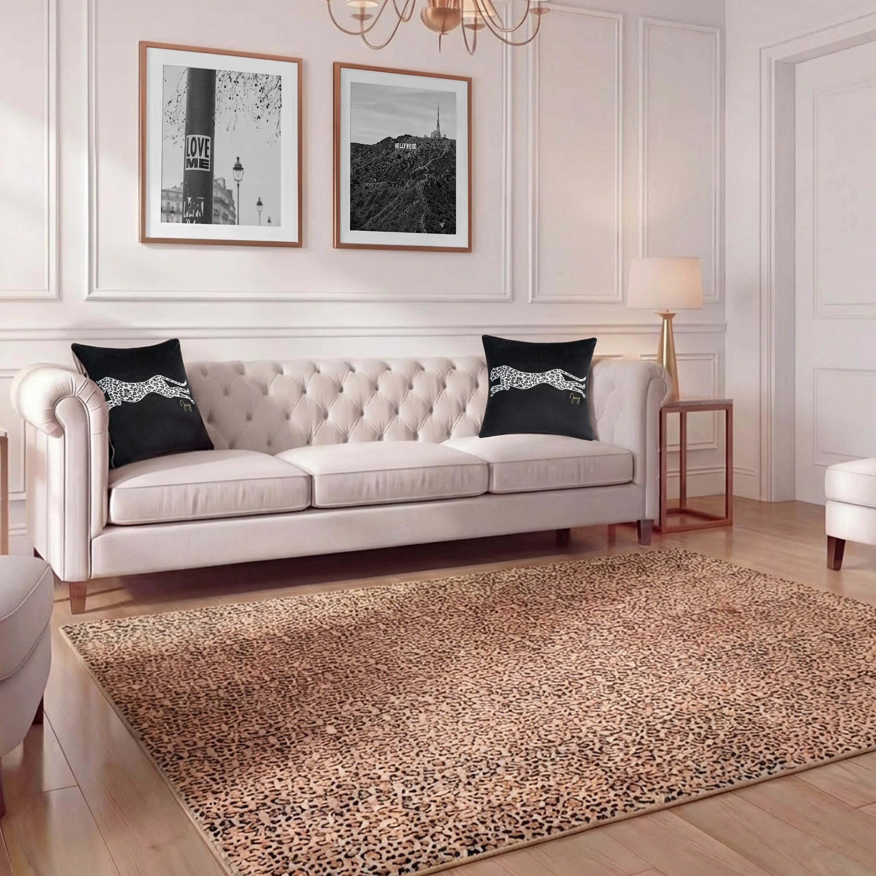 Finely Washable Rug, 7'10 x 10'