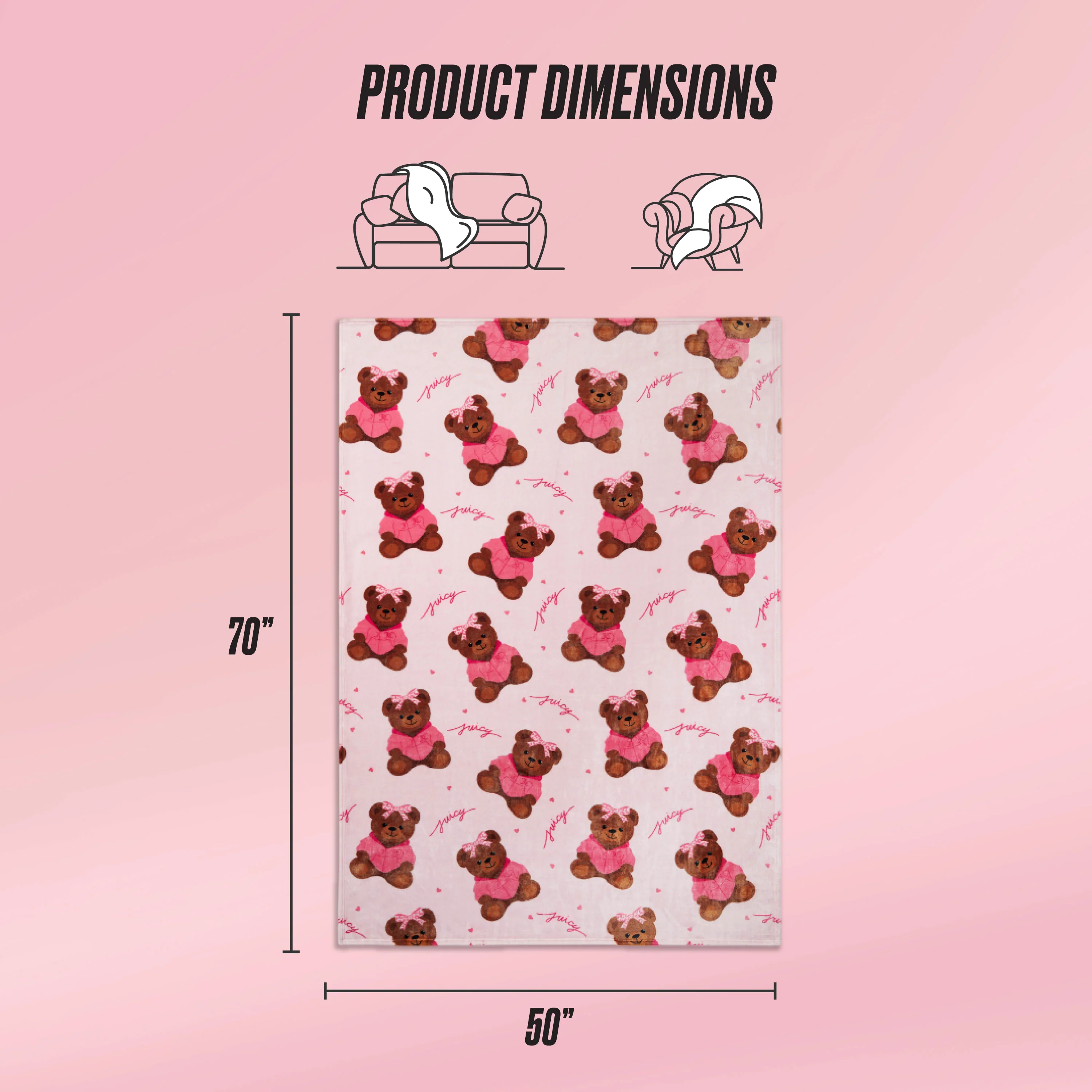 Kids Plush Throw Blanket - Image 2