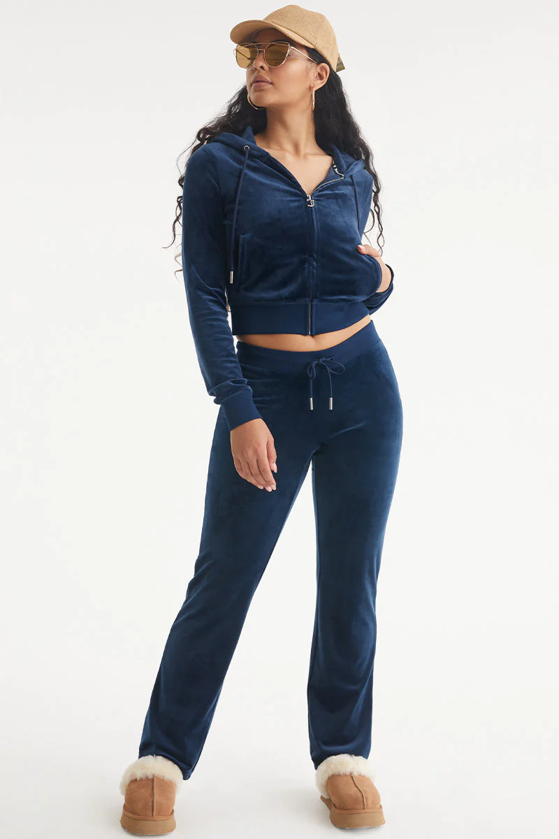 Libra Customizable Big Bling Velour Hoodie - Image 7