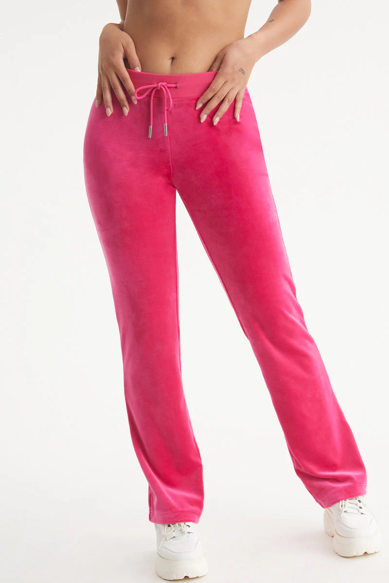 Libra Customizable Big Bling Velour Track Pants - Image 4