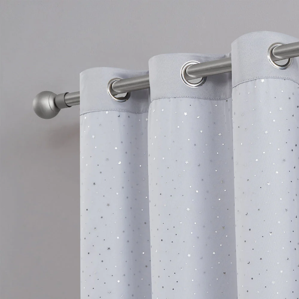 Melody Embellished Double Layer Curtains - Image 4