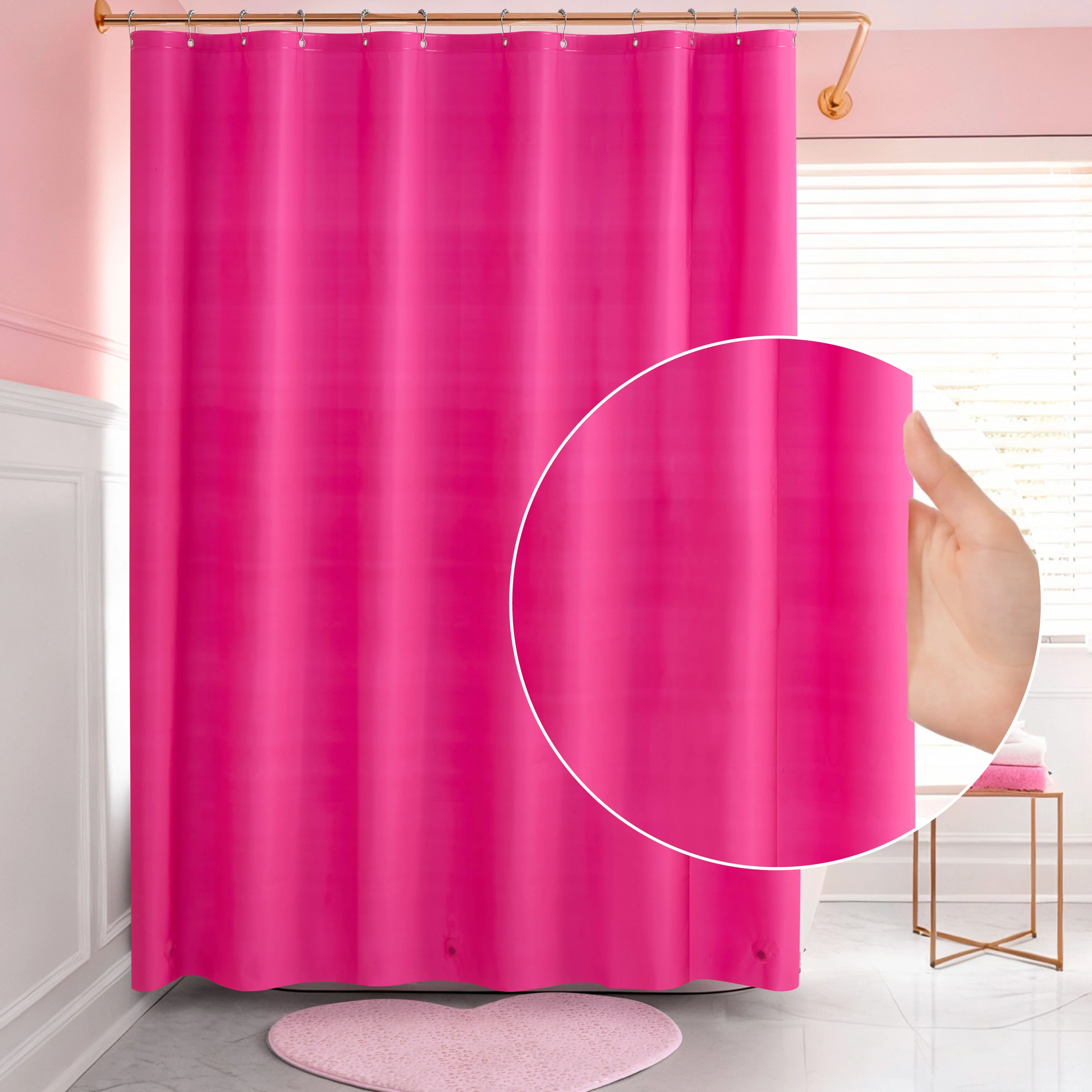 PEVA Shower Curtain Liner - Image 2