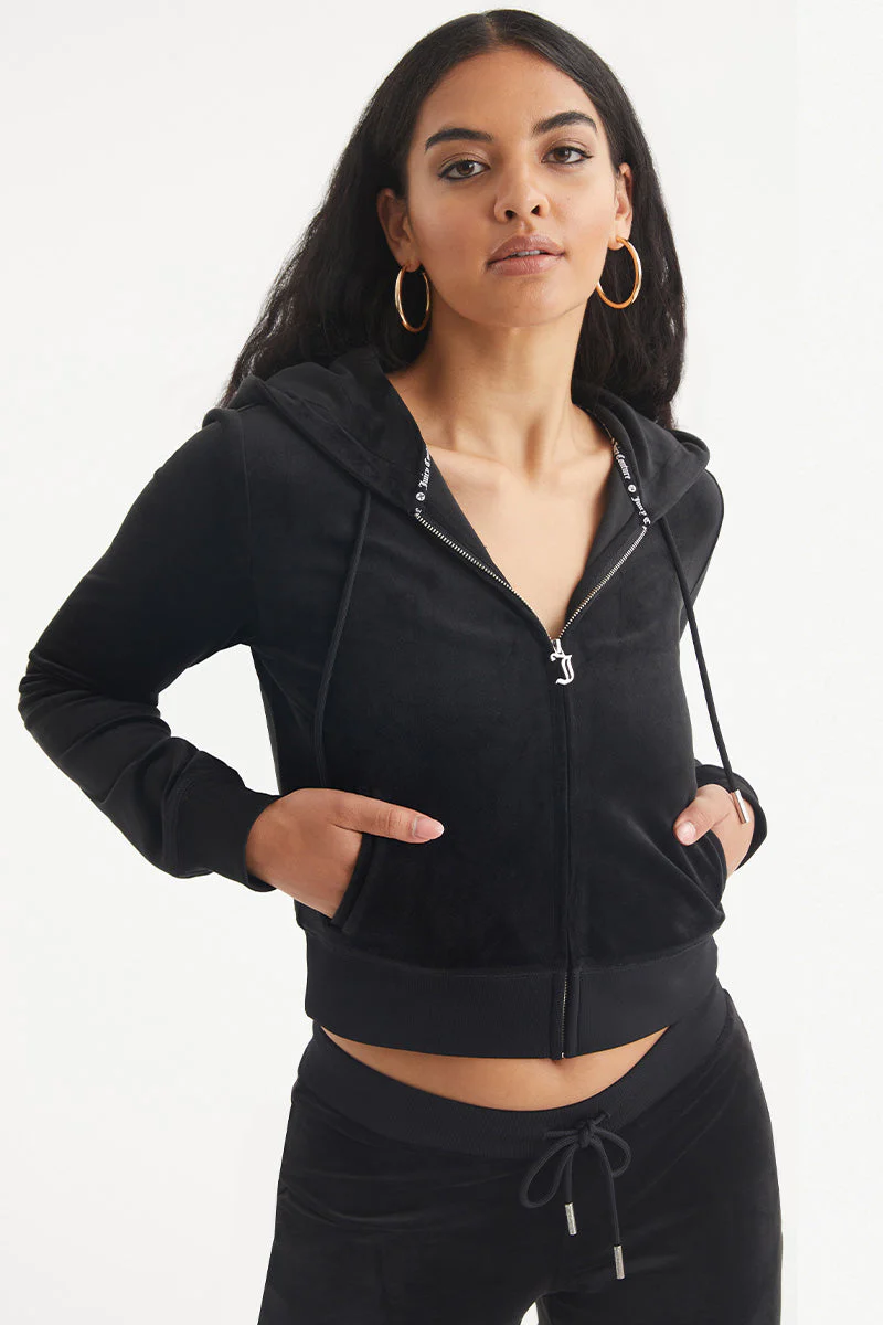 Pisces Customizable Big Bling Velour Hoodie - Image 2