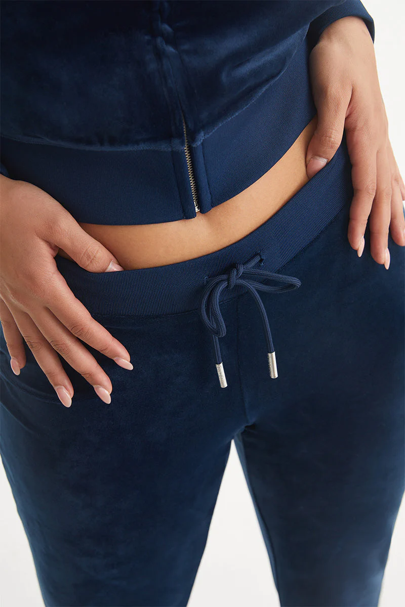 Pisces Customizable Big Bling Velour Track Pants - Image 5