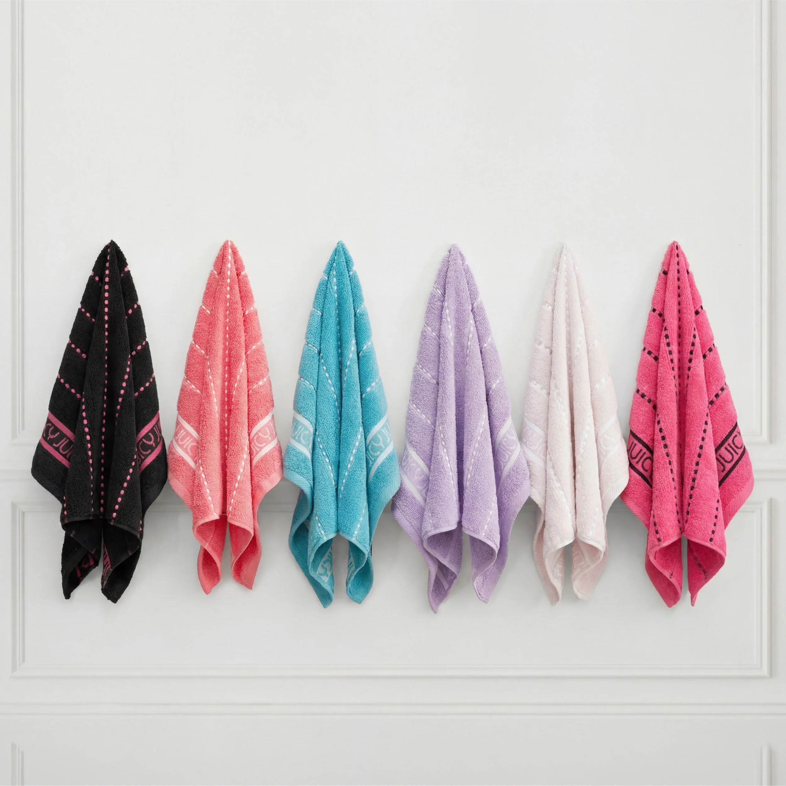 Plush Stripe Bath Towel Set - Image 5