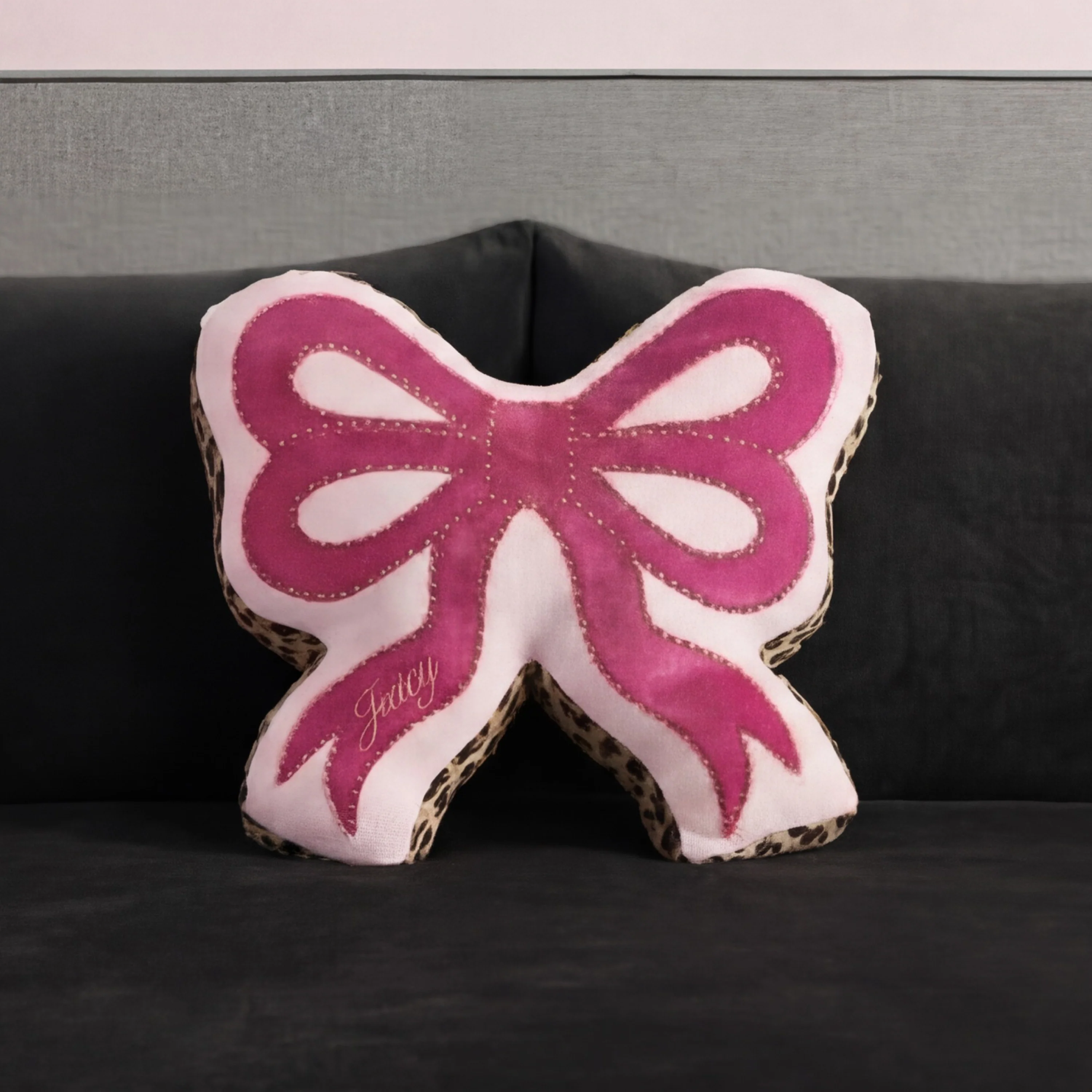Reversible Bow Decorative Pillow