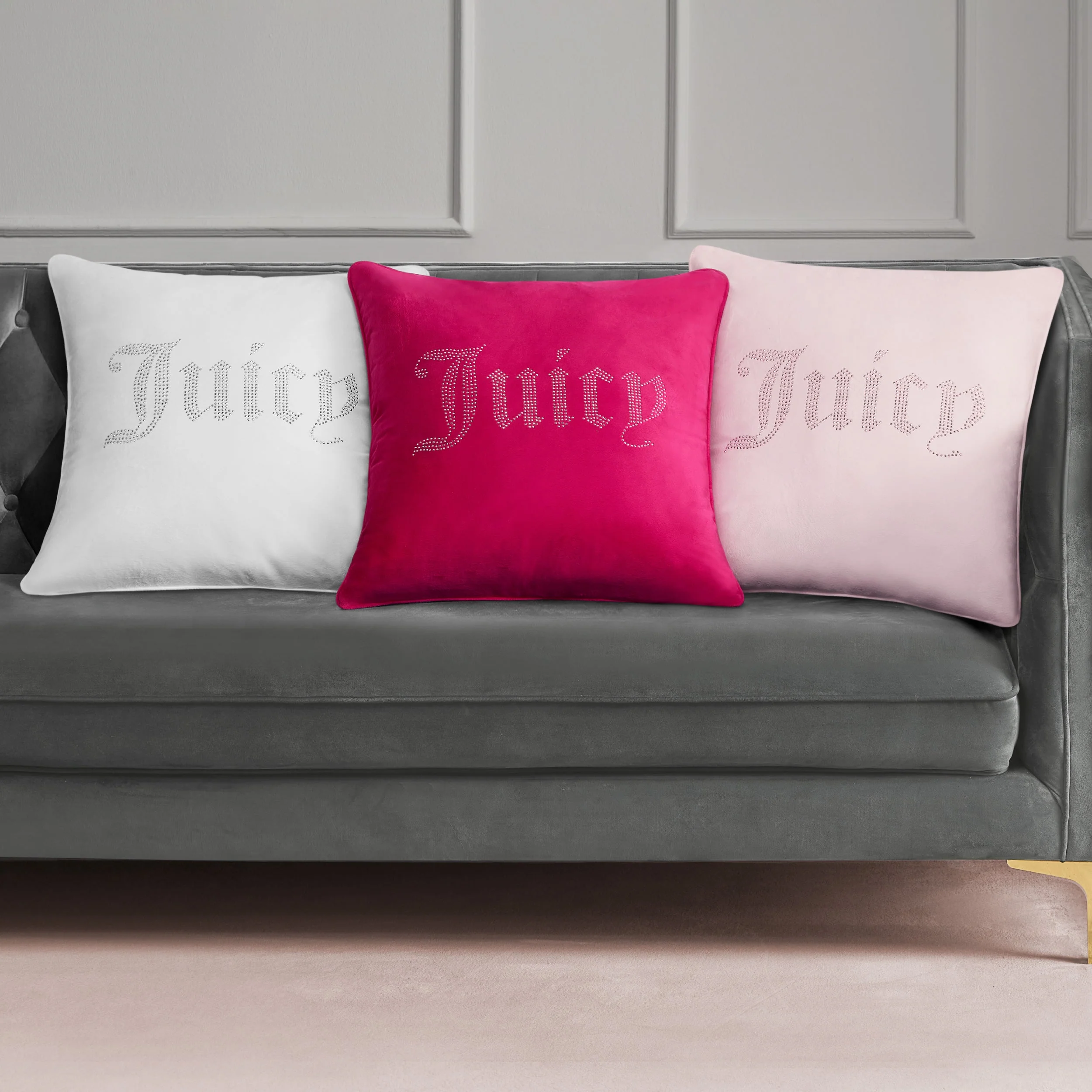 Rhinestone Decorative Pillow - Image 6
