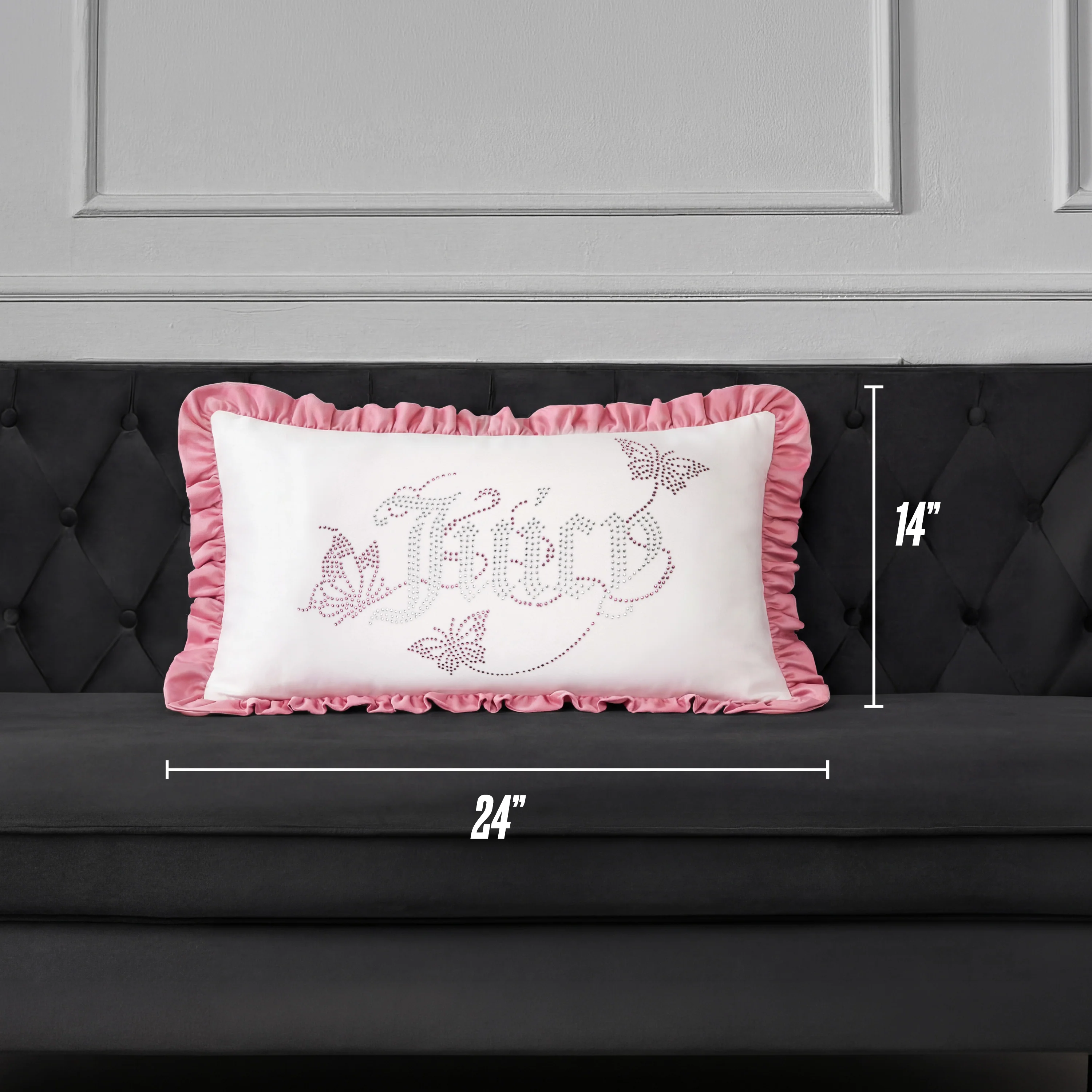 Ruffle Decorative Pillow - Image 5