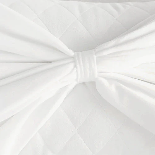 Velvet Bow Decorative Pillow - Image 2