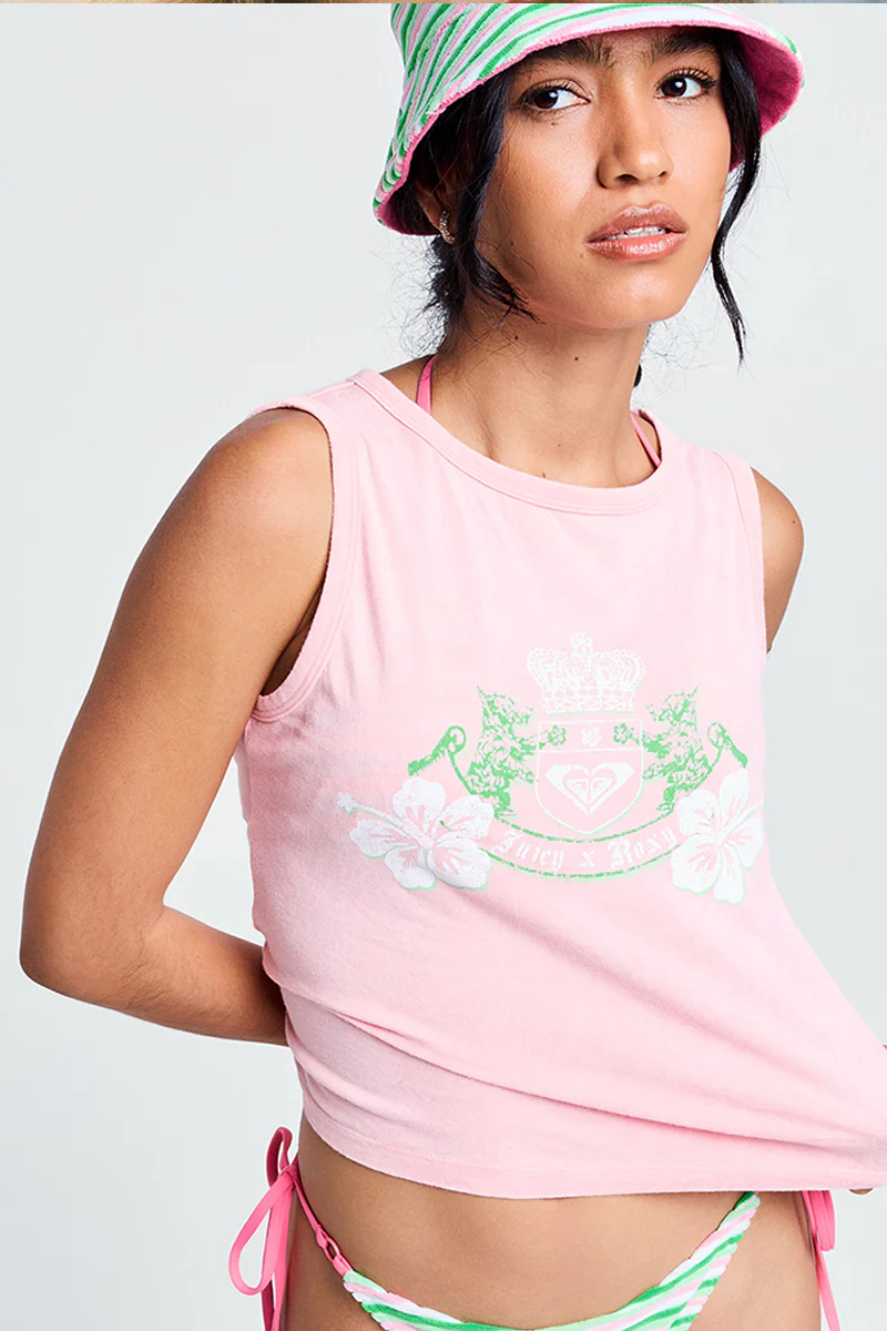 Roxy x Juicy Crest Tank Top - Image 3