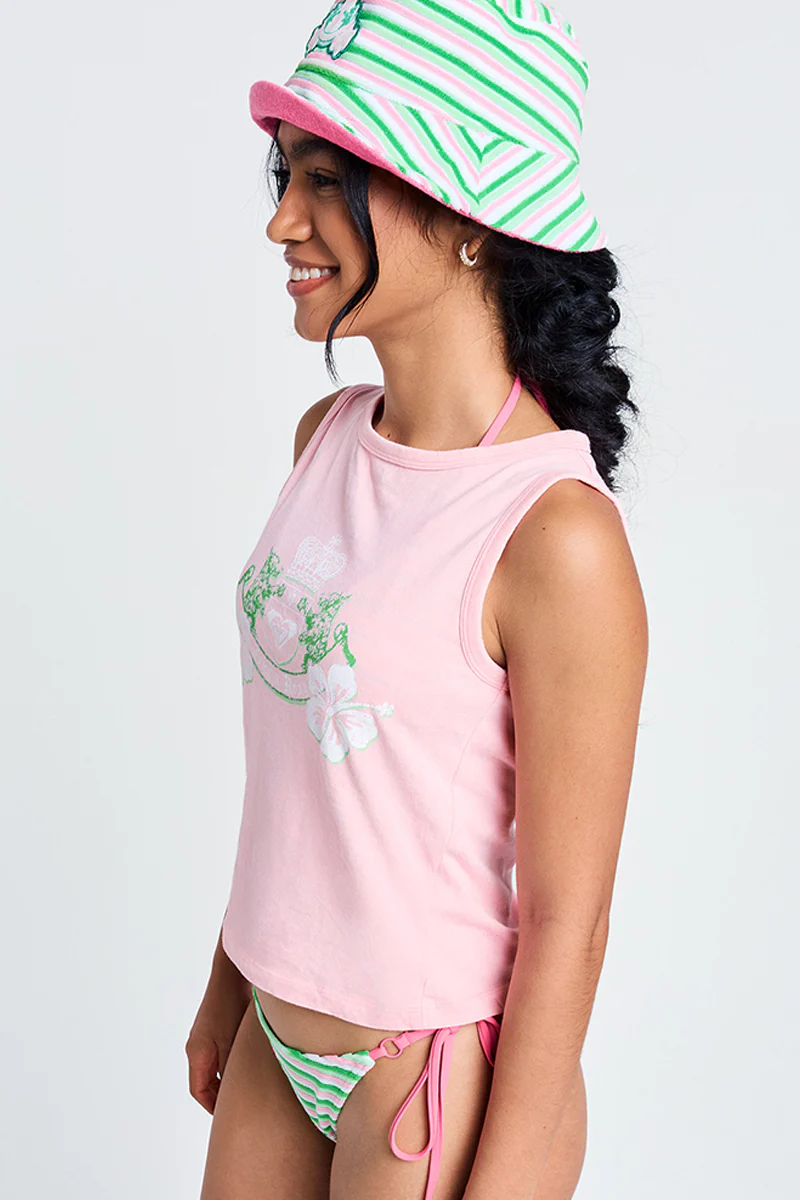 Roxy x Juicy Crest Tank Top - Image 4